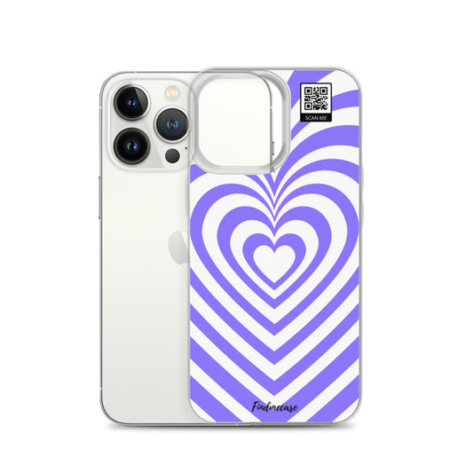 White & Purple Heart